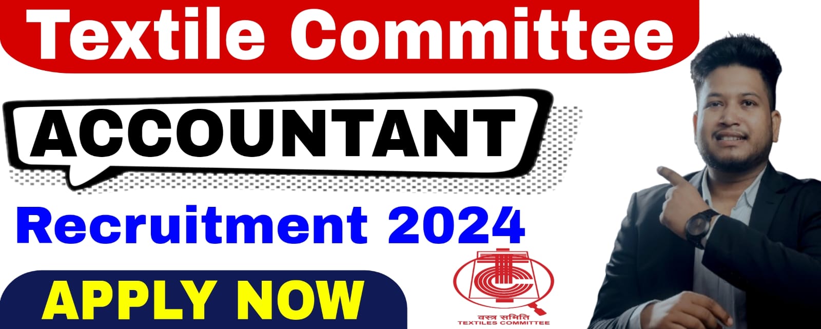 Textiles Committee Accountant  Recruitment 2024 Out | Latest B.com, M.com Government job 2025