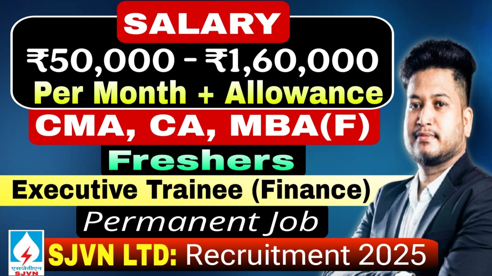 SJVN Executive Trainee Recruitment 2025 – 114 Vacancies, Eligibility, Dates & Application Process