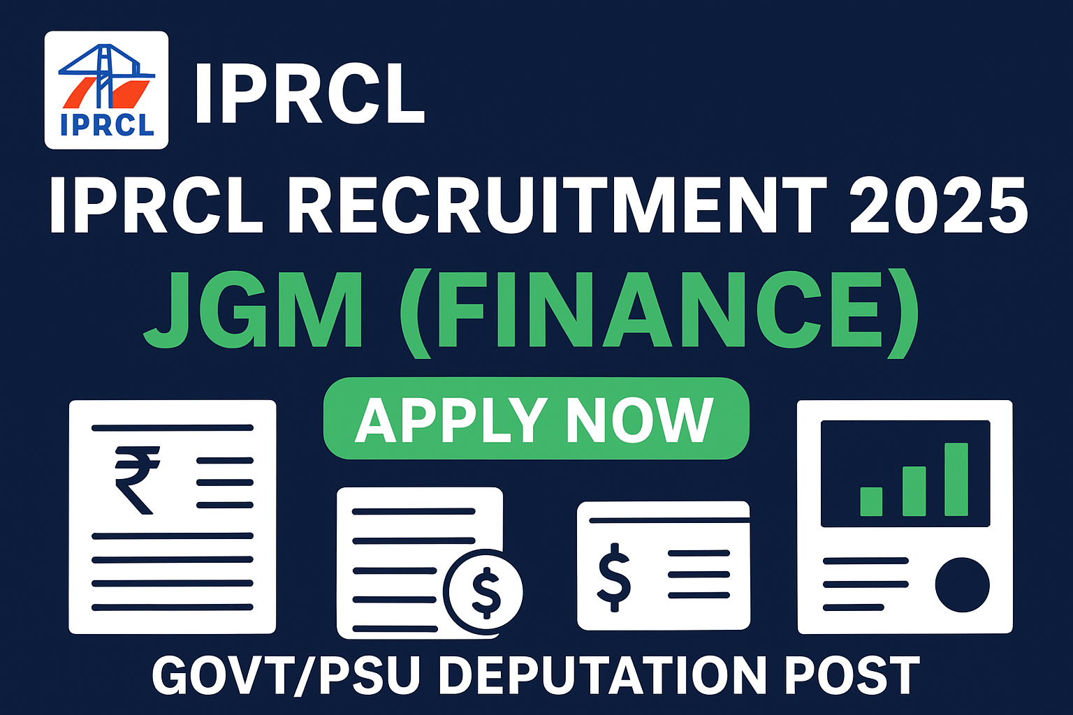 IPRCL Recruitment 2025 – Joint General Manager (Finance) | Application Form & Details