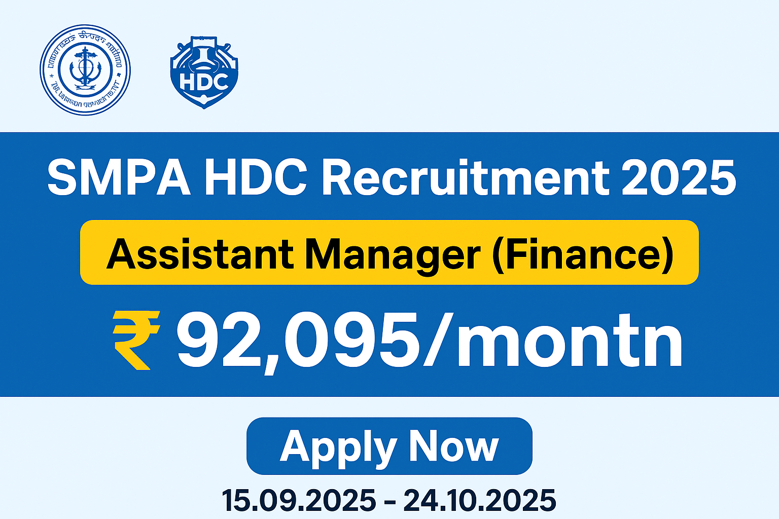 Syama Prasad Mookerjee Port (HDC & KDS) Recruitment 2025 – Assistant Manager (Finance)