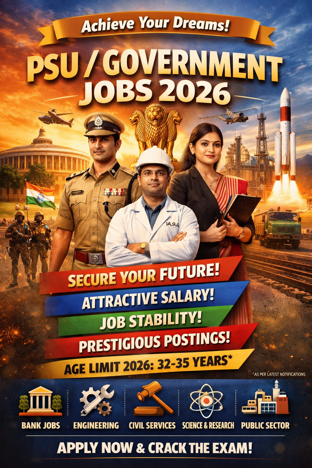latest govt jobs 2026
