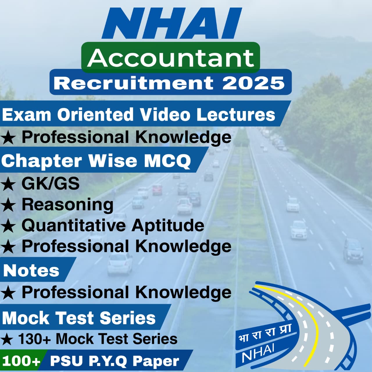 NHAI Accountant Exam...